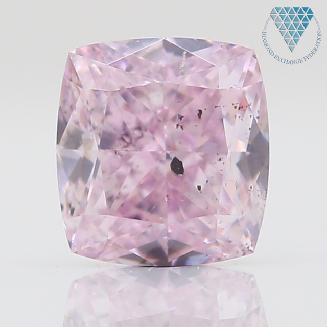 0.25 ct FANCY INTENSE PURPLISH PINK SI2 CUSHION GIA 天然  ダイヤモンド ルース