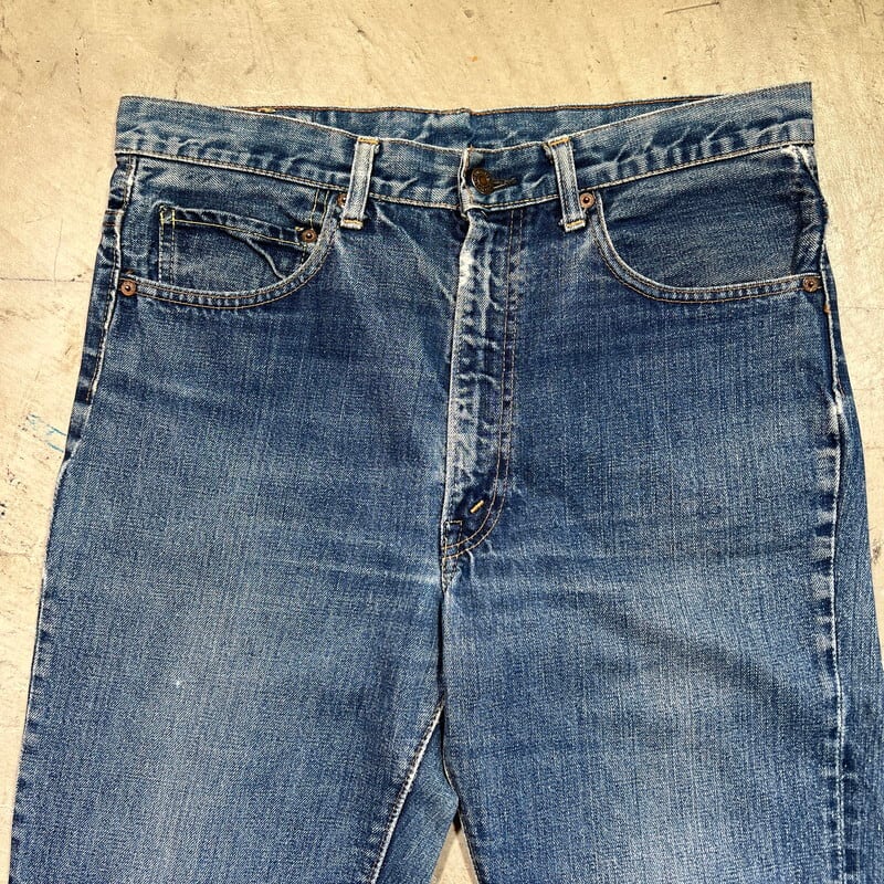 70's LEVI'S リーバイス 517-0217 ブーツカットデニム Big E 刻印8