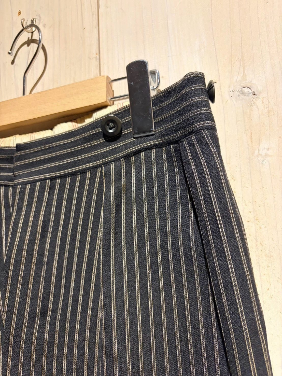 a.k.a.C.a.k.a vintage】40's〜50's Vintage Stripe Slacks Pants