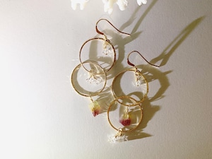 double hoop earring （lili’i）