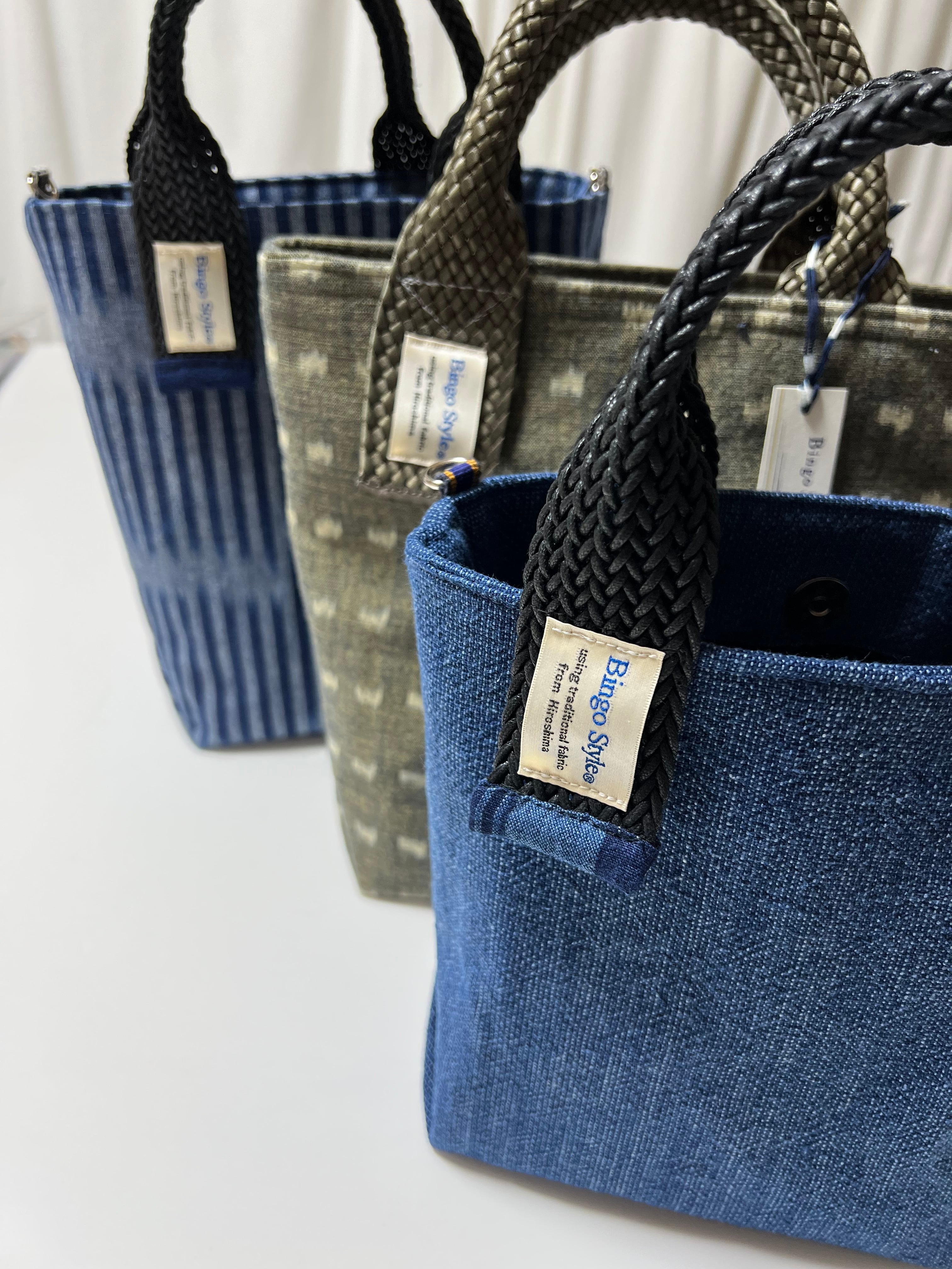 持ち手柔らかメッシュ【備後絣トートバック】 | BingoStyle