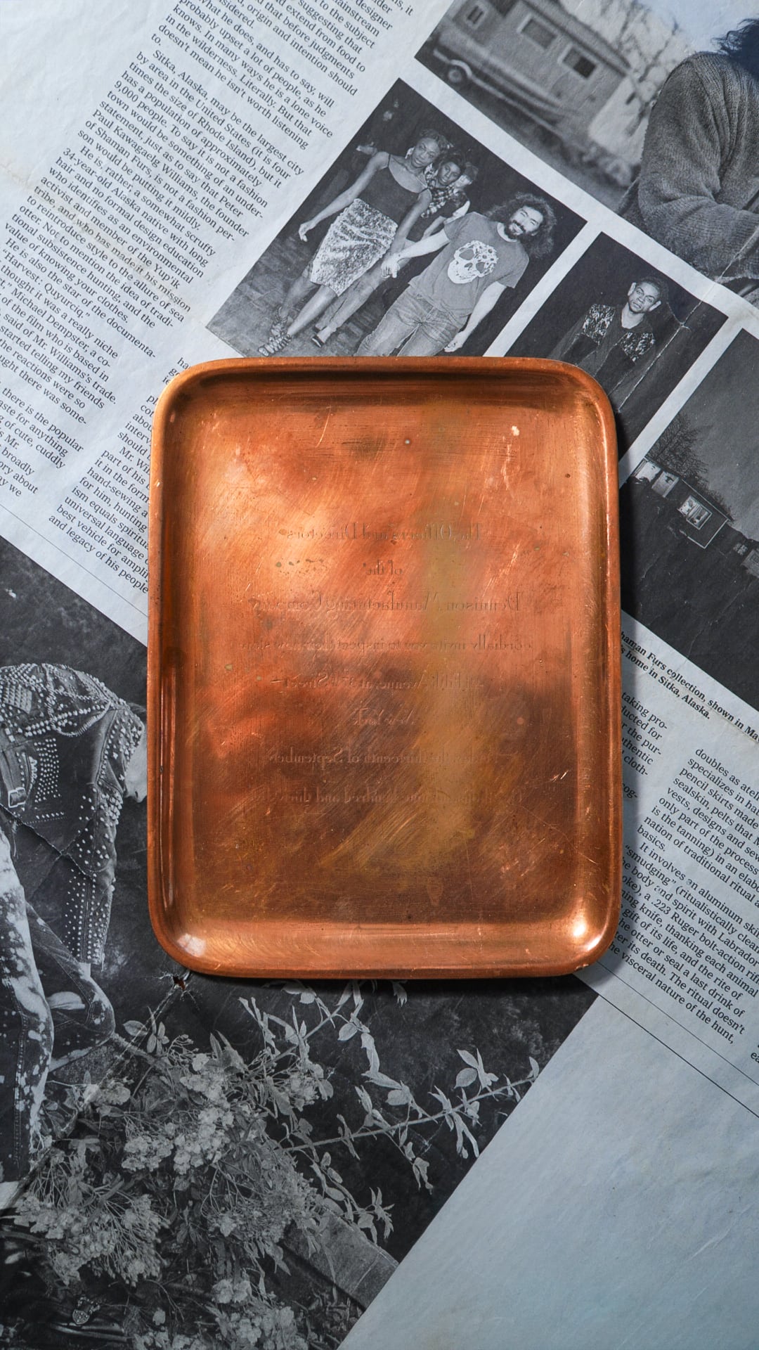 1930s】TIFFANY&Co. ティファニー インビテーション トレイ