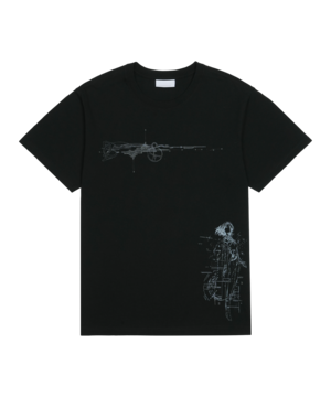 [SAN SAN GEAR] RESONIAN T-SHIRT [BLACK] 正規品 韓国ブランド 韓国通販 韓国代行 韓国ファッション sansan san san sansangear サンサンギア