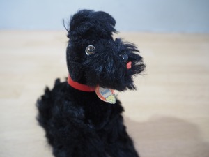 オールド シュタイフ プードル ブラック Steiff Snobby 14cm