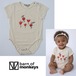 【 即納 】 BARN OF MONKEYS ロンパース 半袖 ボディスーツ 春 夏 子供服 オーガニックコットン ベビー服 赤ちゃん 新生児 女の子 男の子 男児 女児 ユニセックス 男女兼用 人気 おすすめ かわいい 可愛い おしゃれ オシャレ プレゼント 贈り物 ギフト 出産祝い ベビーシャワー 誕生日 バースデー 海外子供服 インポート 海外ブランド 50 60 70 0歳 1歳 3ヶ月 6ヶ月 9ヶ月 12ヶ月