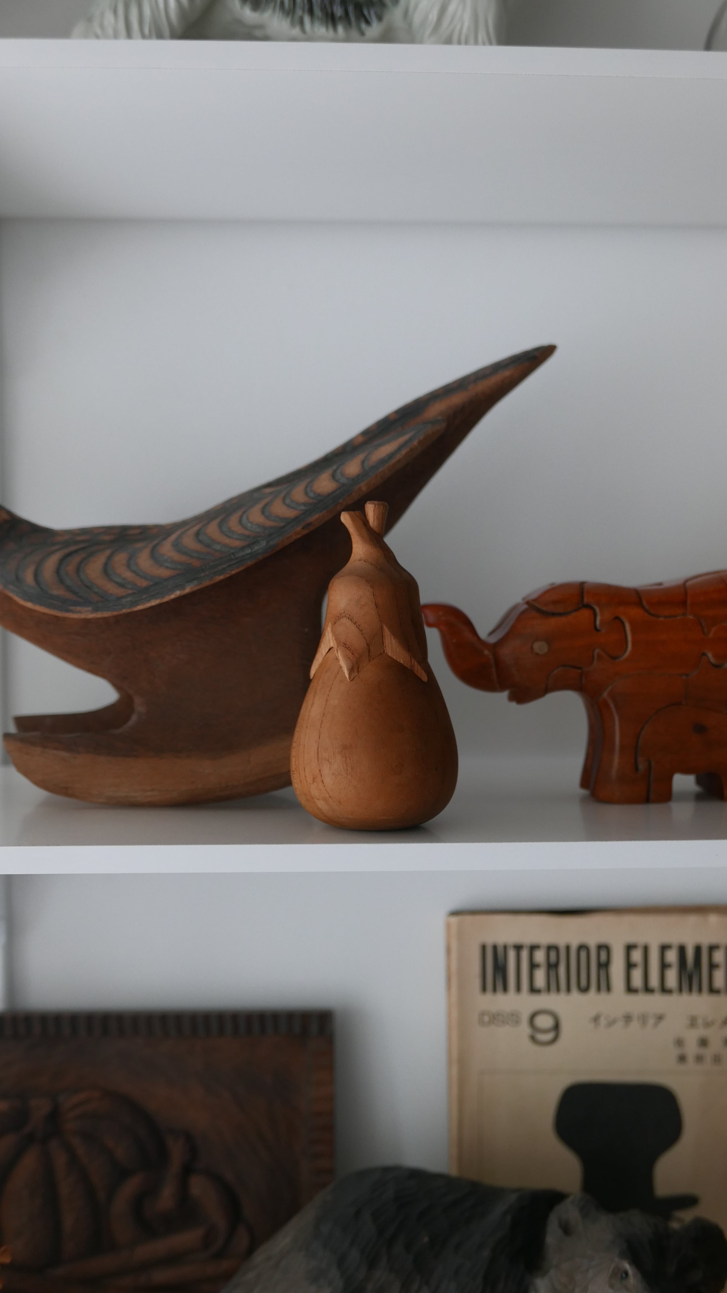 wooden eggplant object / small case