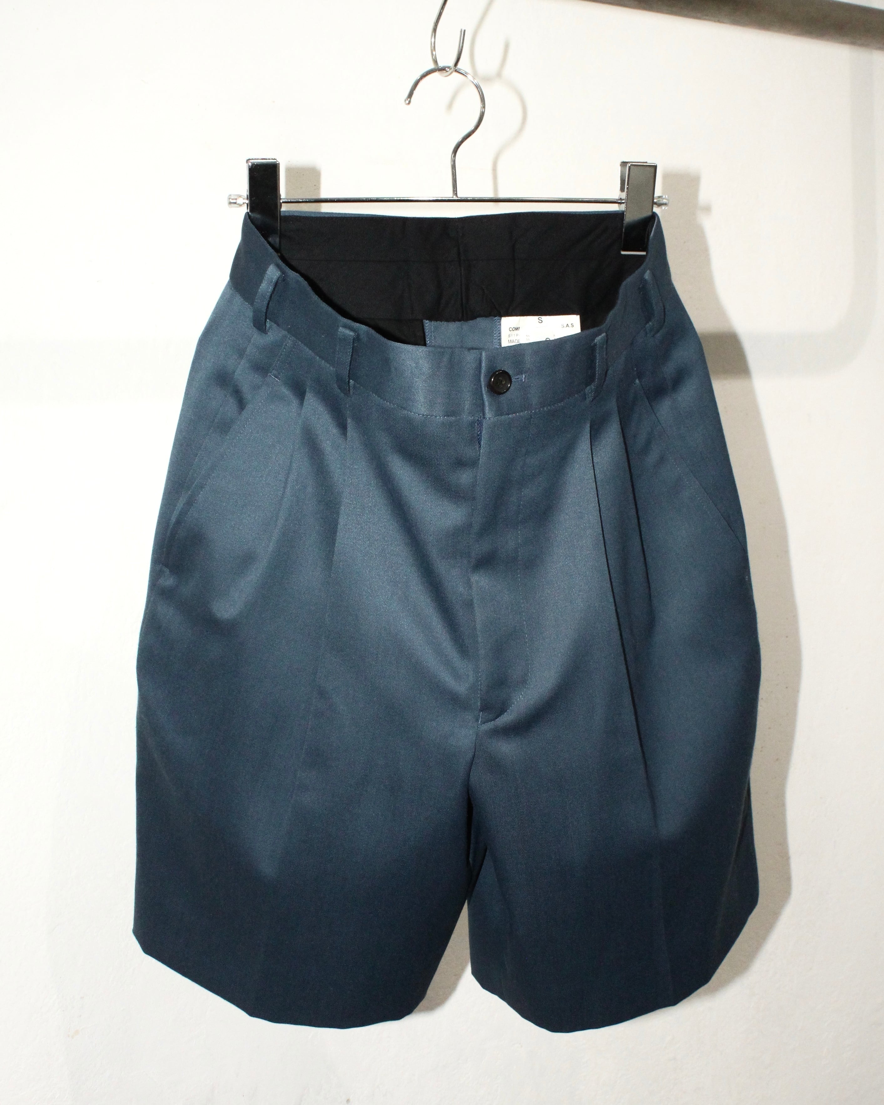 コムコム　comme des garcons 2タックワイドショーツ COMME des GARCONS COMME des GARCONS Poly×Wool 2tac Slacks Shorts