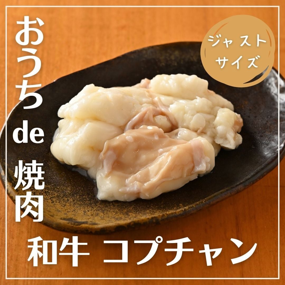 ジャストサイズ】芝浦直送 和牛大トロホルモン「コプチャン」約100g