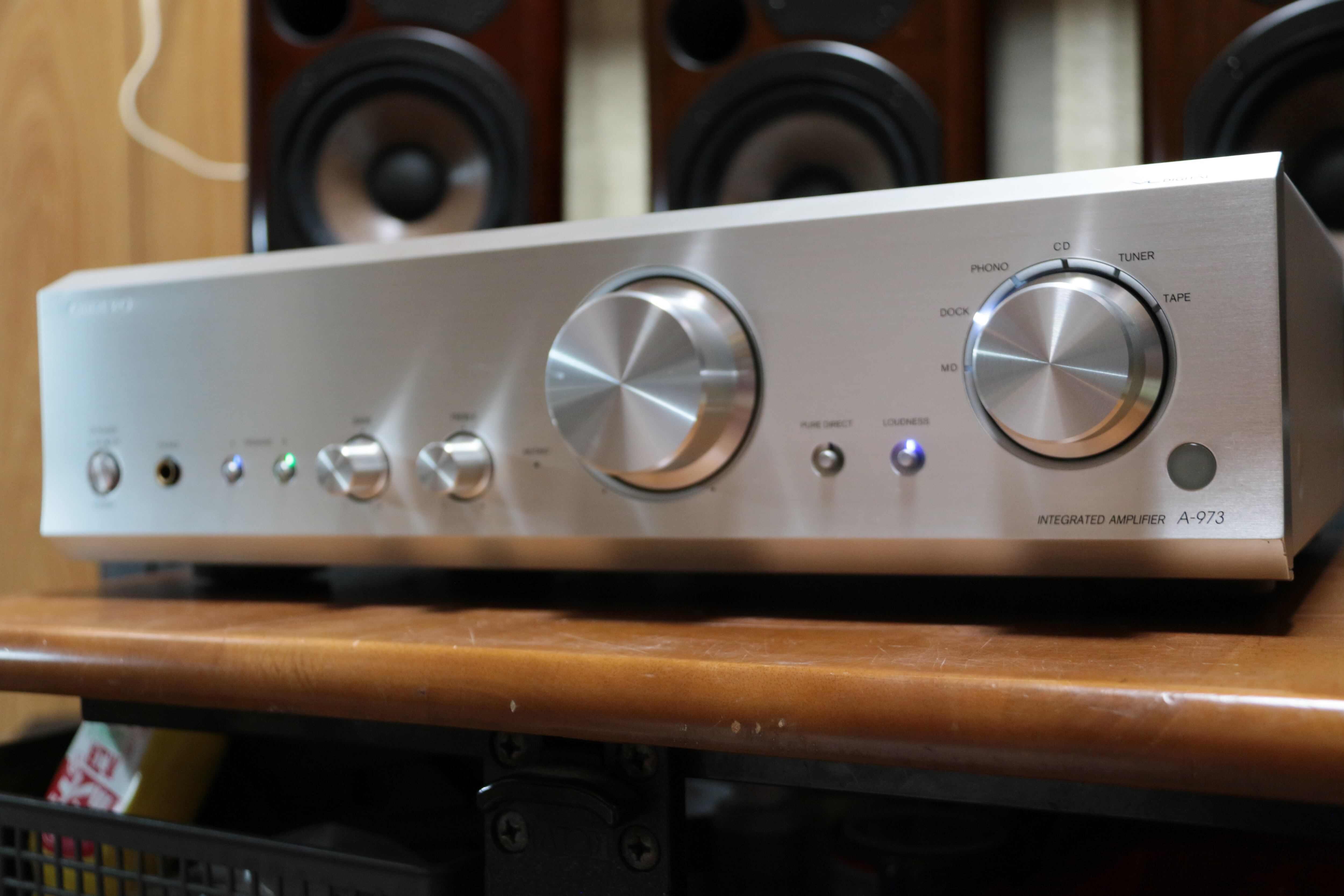 onkyo A-973 よき プリメインアンプ アンプ 動作確認済み