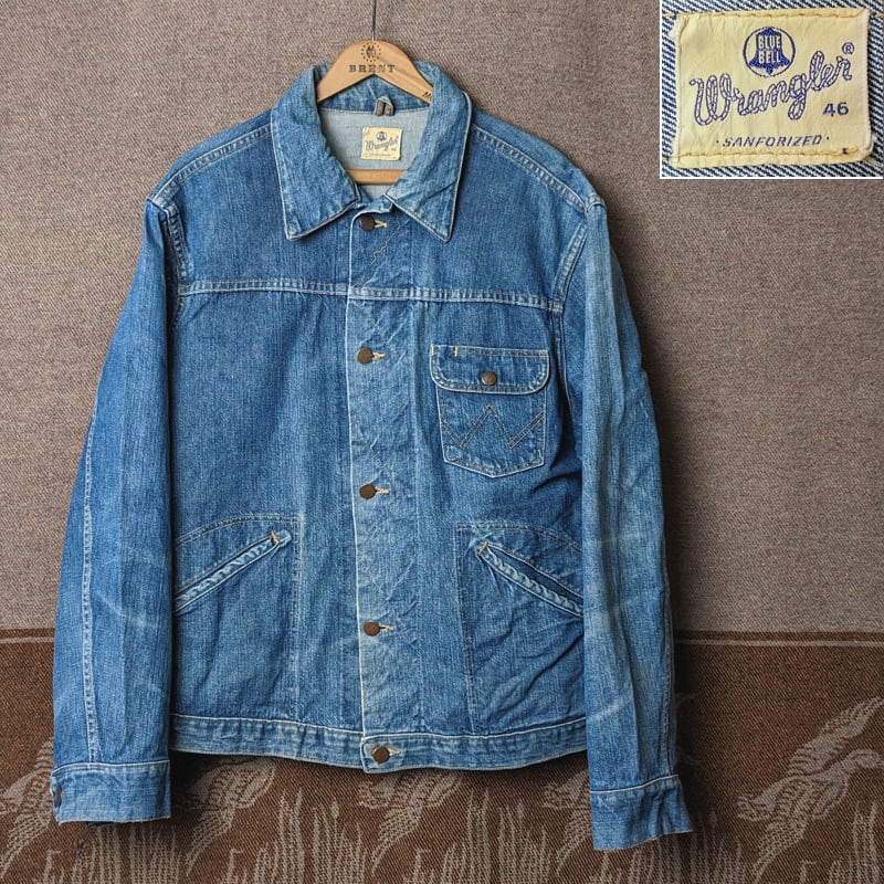 VINTAGE  wrangler 124MJ BLUE  BELL