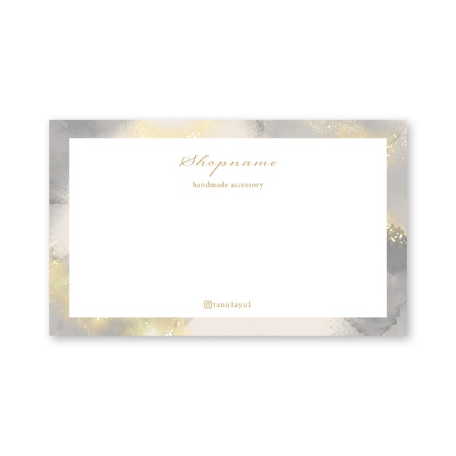 アクセサリー台紙【No.163】