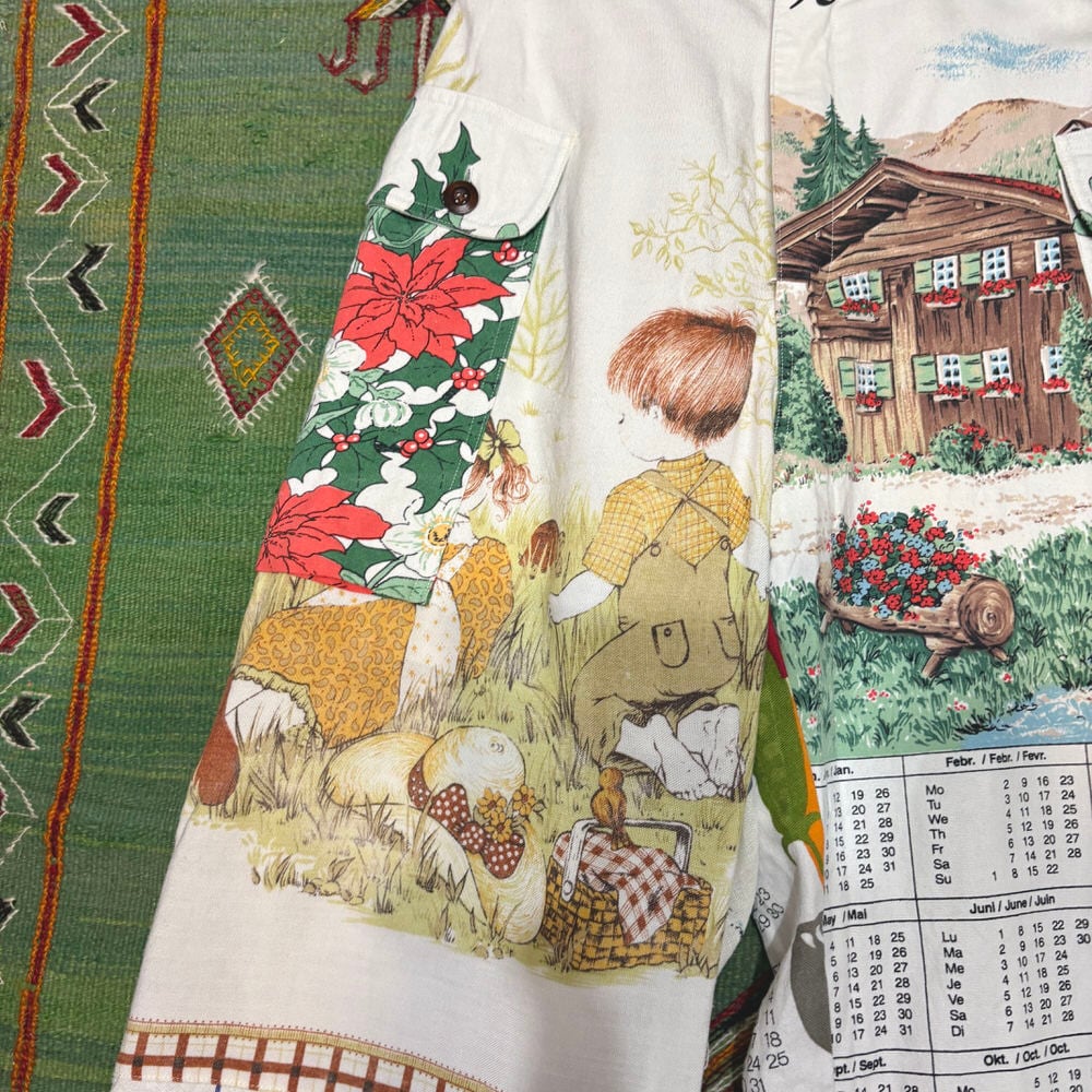 Remakeリメイク ヴィンテージ テキスタイル パッチワーク デザイン 再