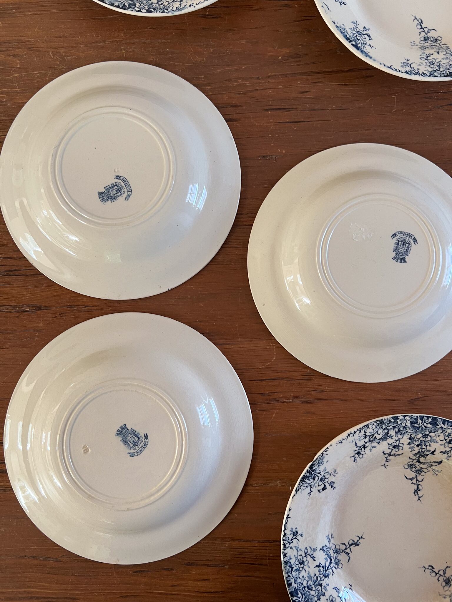 人気のジアン スープ皿 アンティークプレート フランスアンティークA〜C