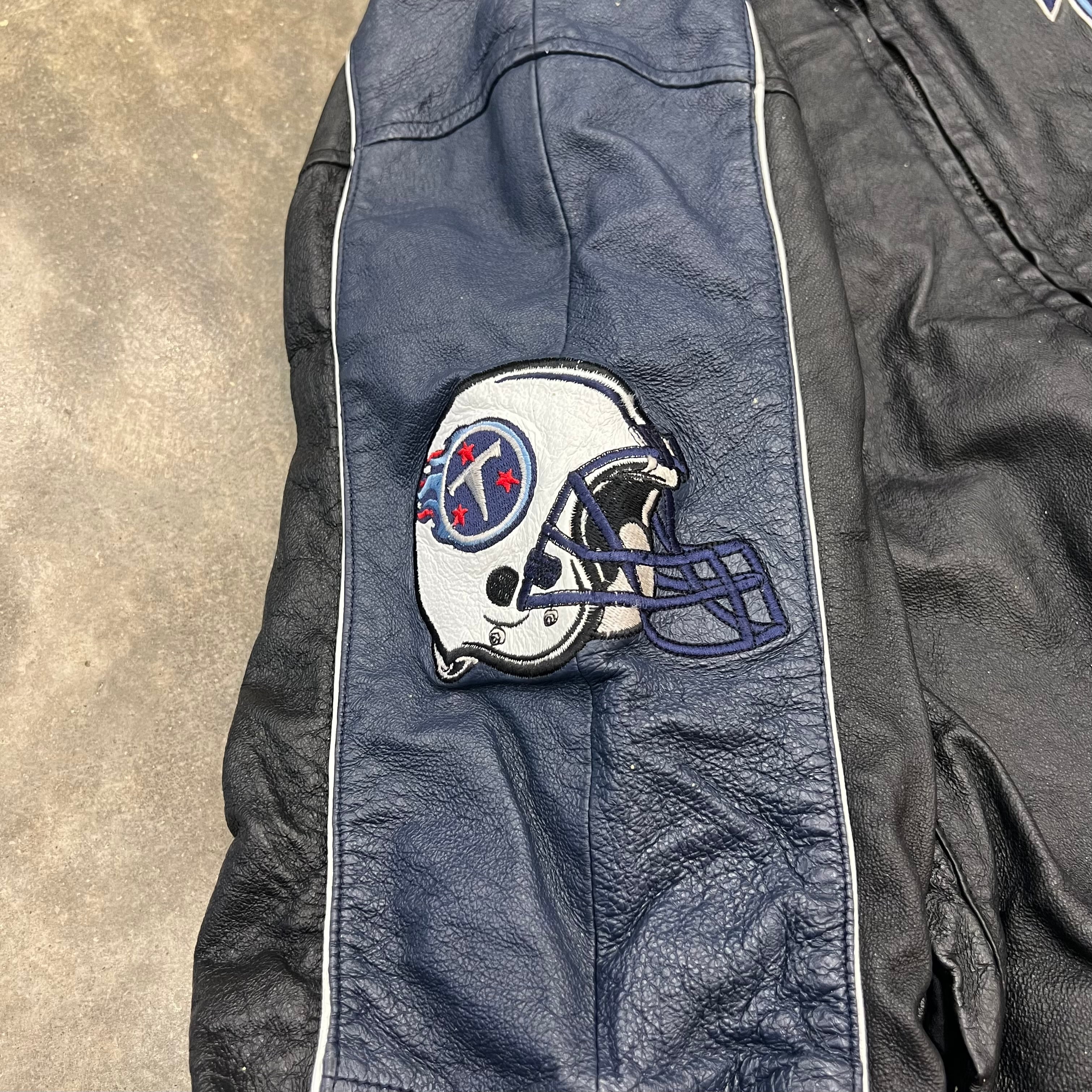 NFL TENNESSEE TITANS / テネシータイタンズ】レザージャケット NFL TENNESSEE TITANS / テネシータイタンズ】レザージャケット