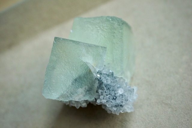 福建省産フローライト/クォーツ Fluorite / Quartz 1758