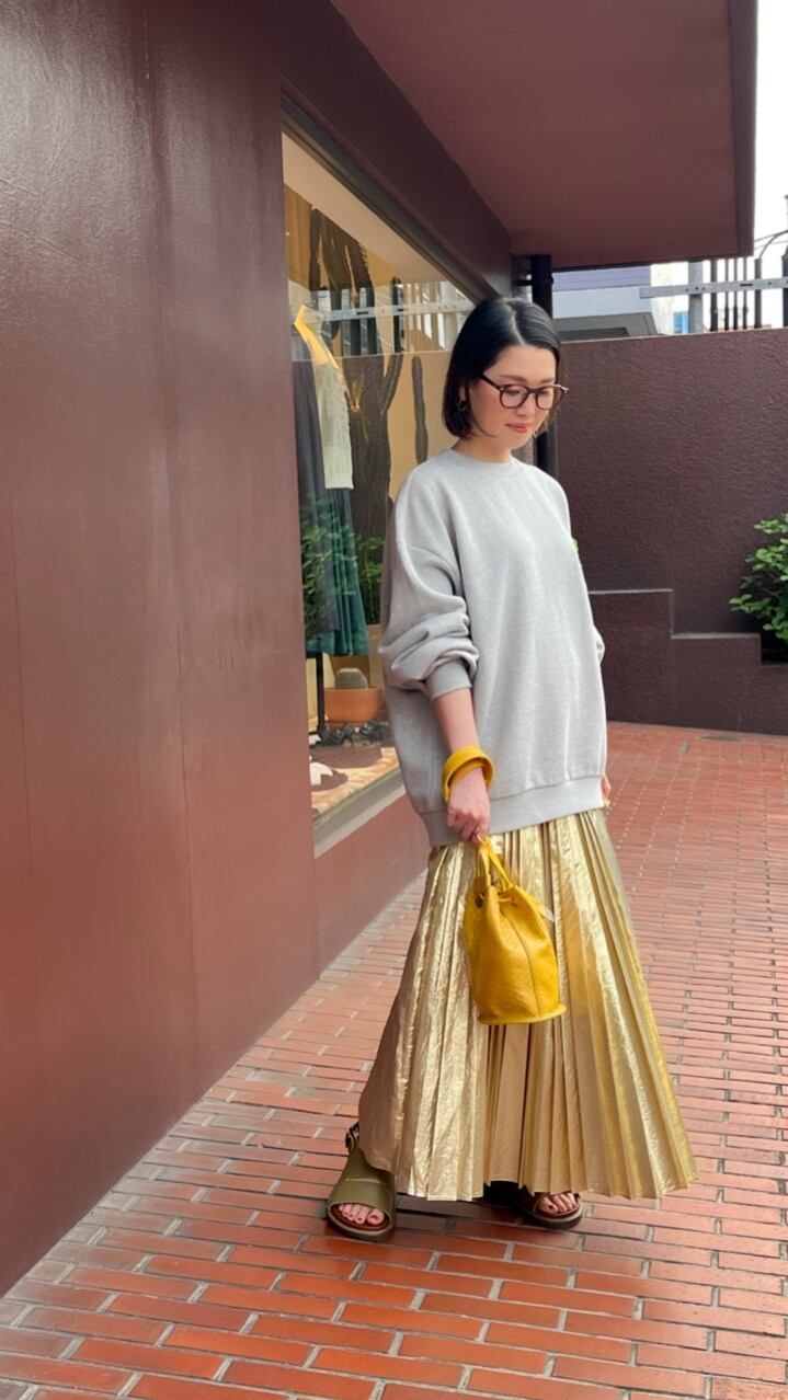 保障できる sara シースループリーツドレスワンピース lanzi  