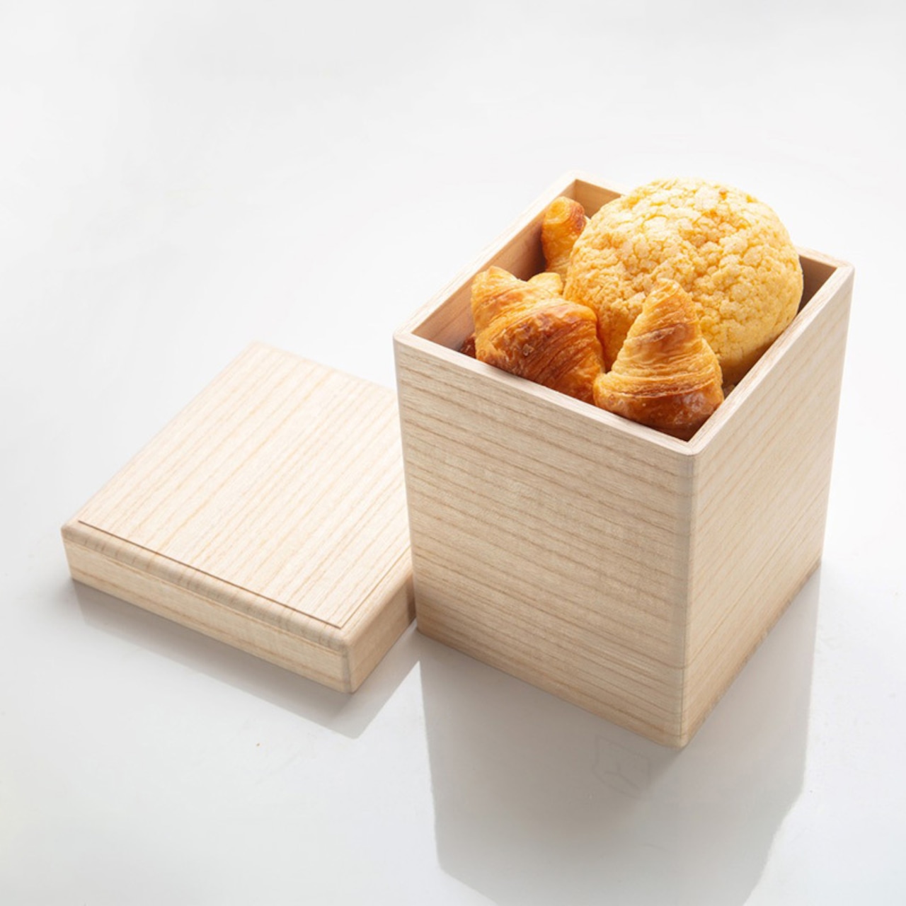桐のブレッドケース 1斤用・画像3