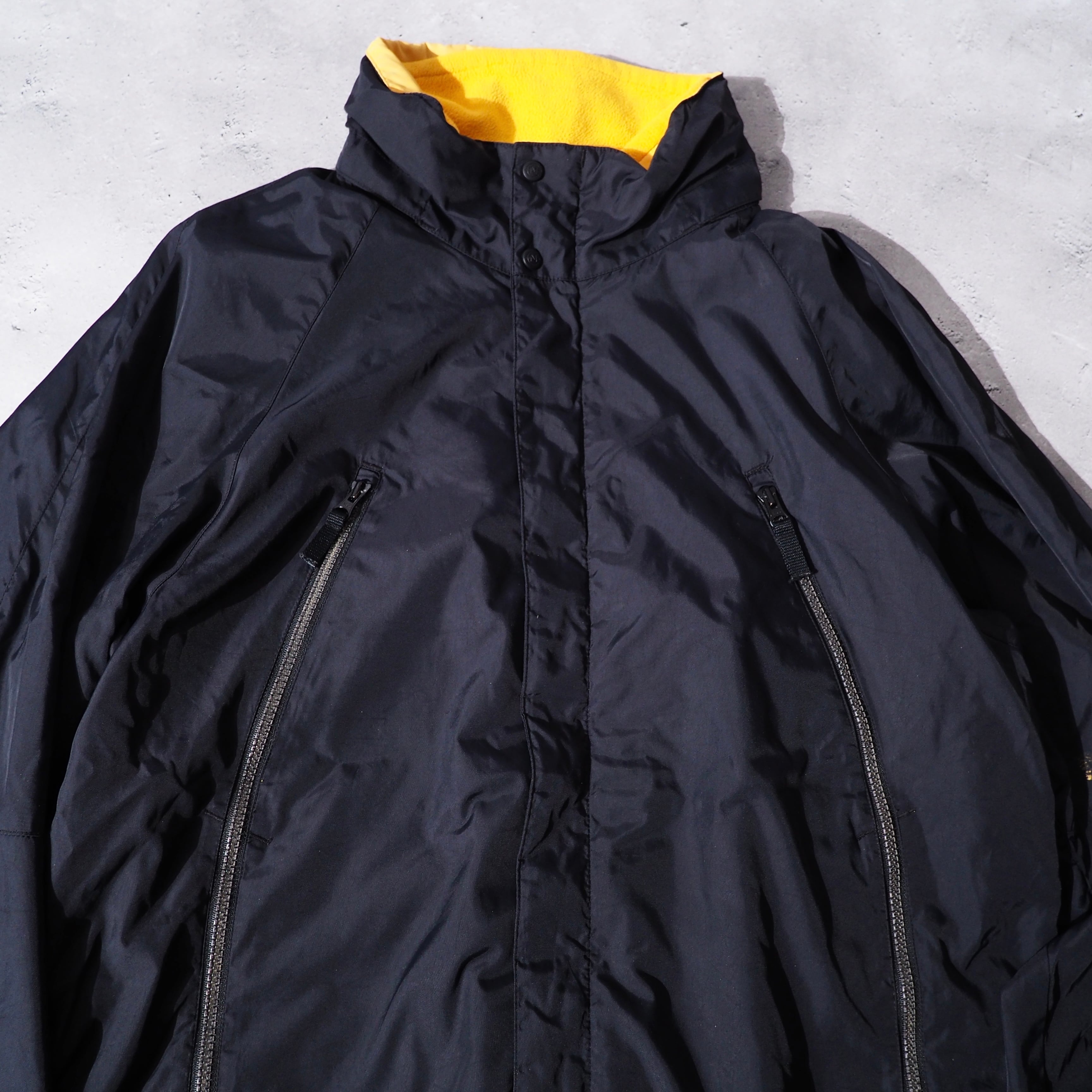 1990s ” NAUTICA competition ” Diagonal zip Technical High neck 2 - way jacket