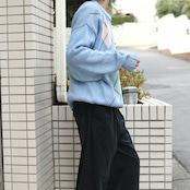 Eddie Bauer argyle pattern cotton knit