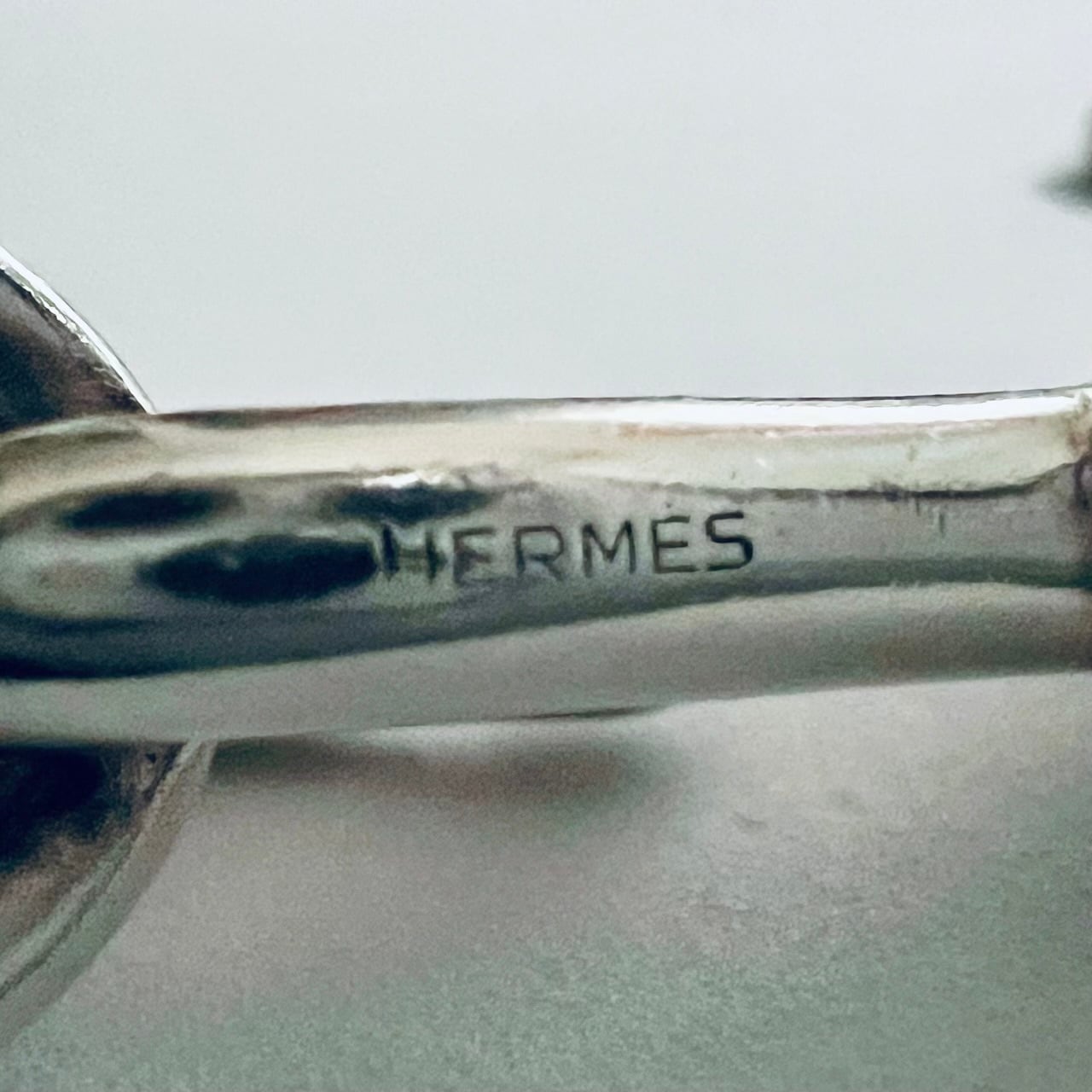 HERMES エルメス quadrilleカドリーユ キーリング ヴィンテージ HERMES 