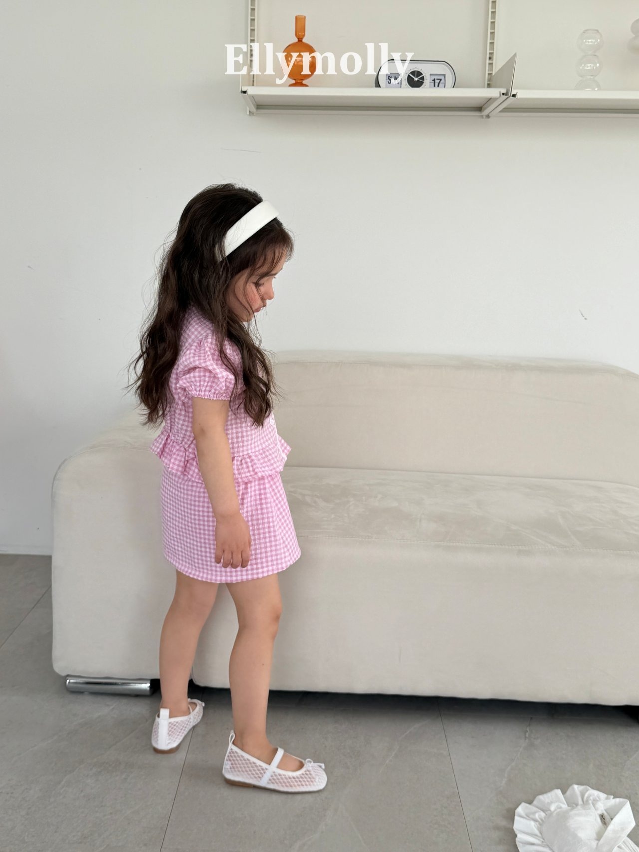 [ELLYMOLLY] Veil Lace Blouse +fee2 / [엘리몰리] 베일레이스블라우스