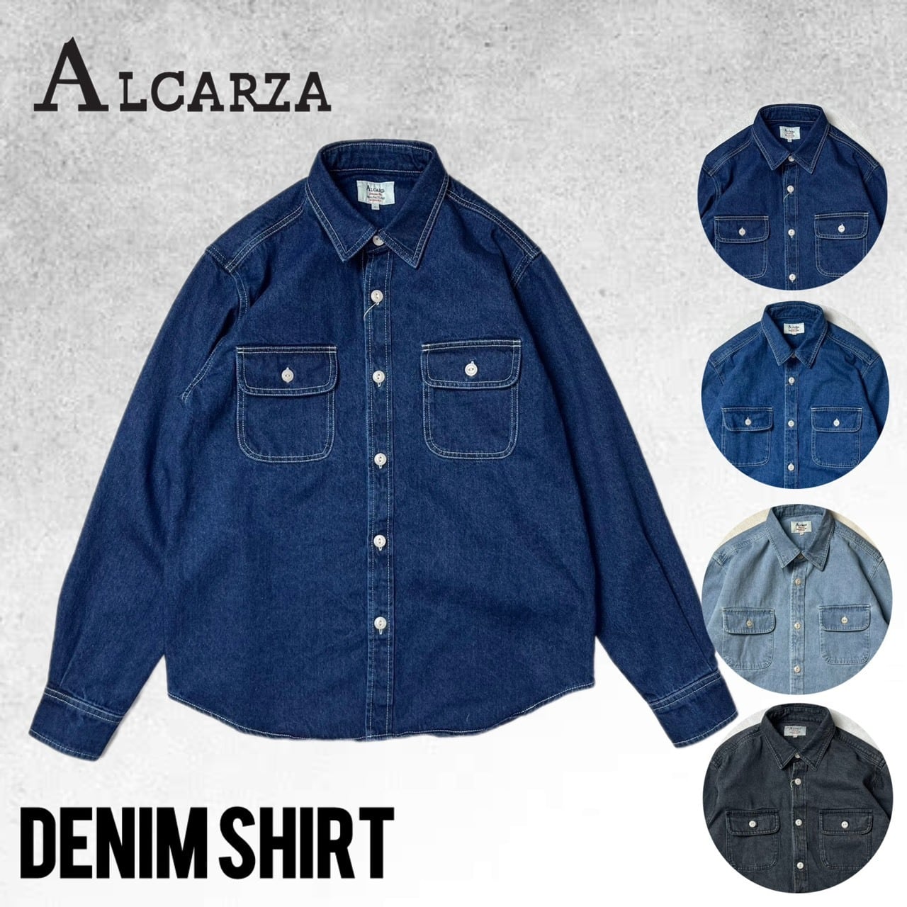デニムシャツ ALCARZA 647-01 | CIAO TOKYO［チャオトーキョー］ 公式