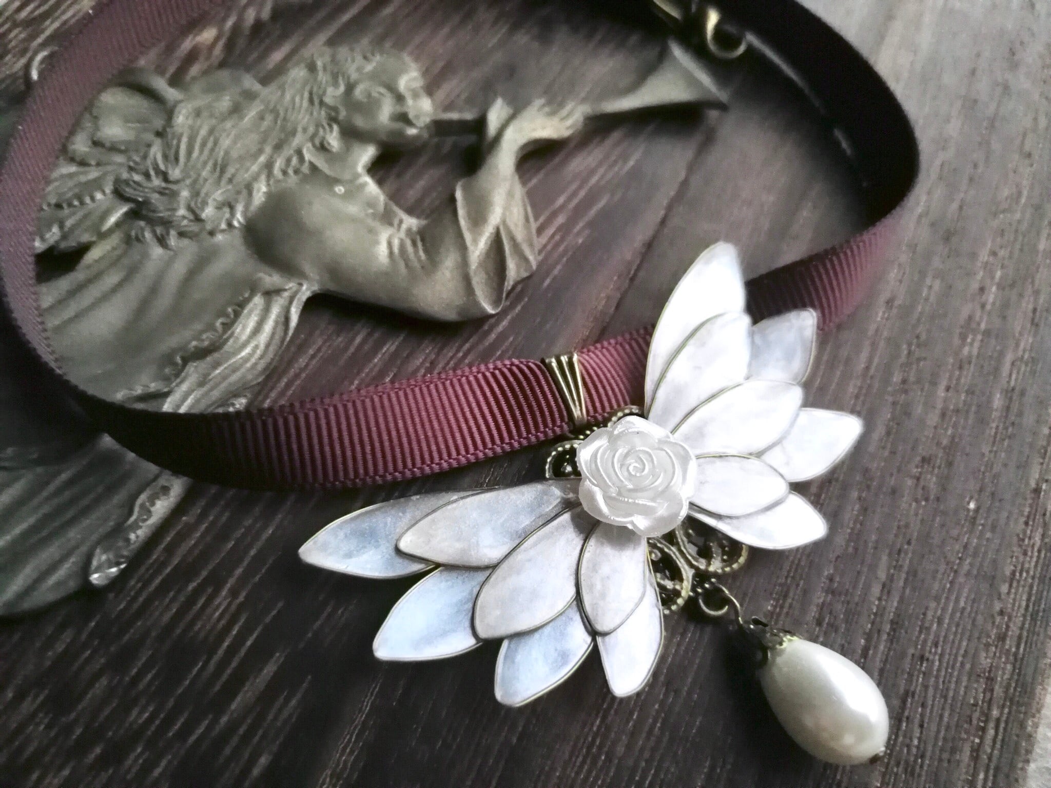 天使の羽チョーカーネックレス | Atelier＊NAGI