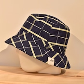 【gifthatオリジナル】 Gift hat check s/s bucket hat 全3種