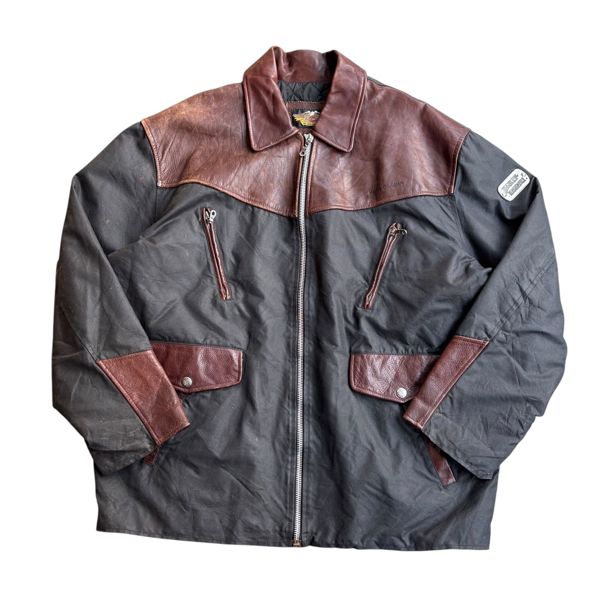【古着】"Harley-Davidson" Leather Jacket