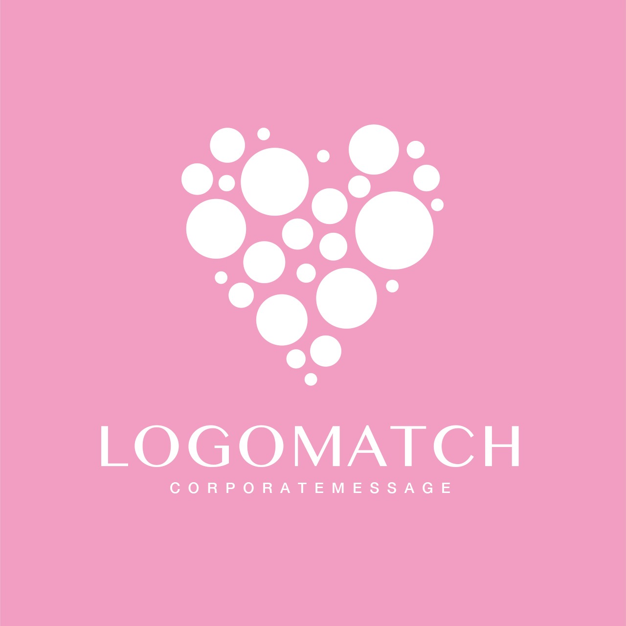 カラフルハートのロゴ