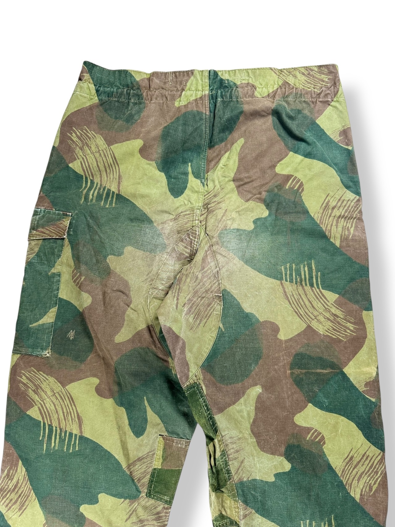 50s Belgium Army Brushstroke Camo Trousers