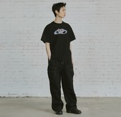 エネルギッシュロゴ Tシャツ_BLACK/ENERGETIC LOGO T-SHIRT_BLACK