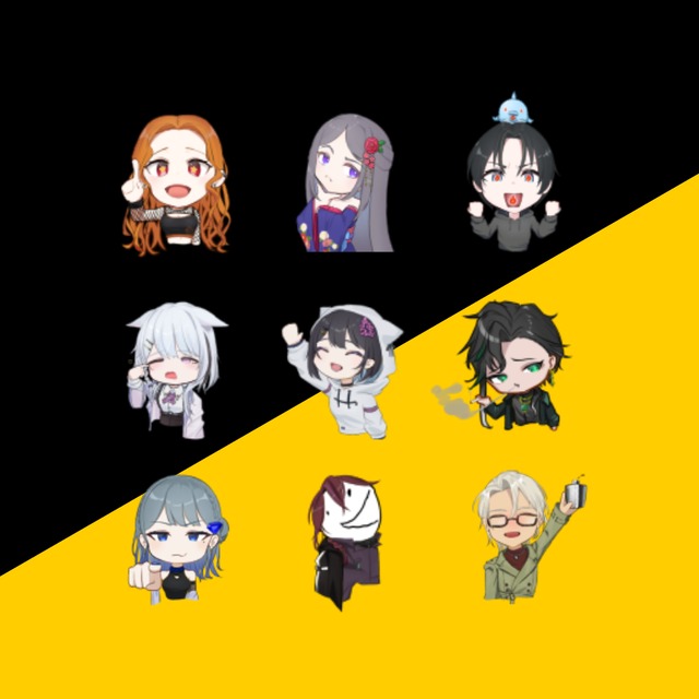 オリジナルDiscordスタンプ第一弾 | ライバー事務所「Equalize