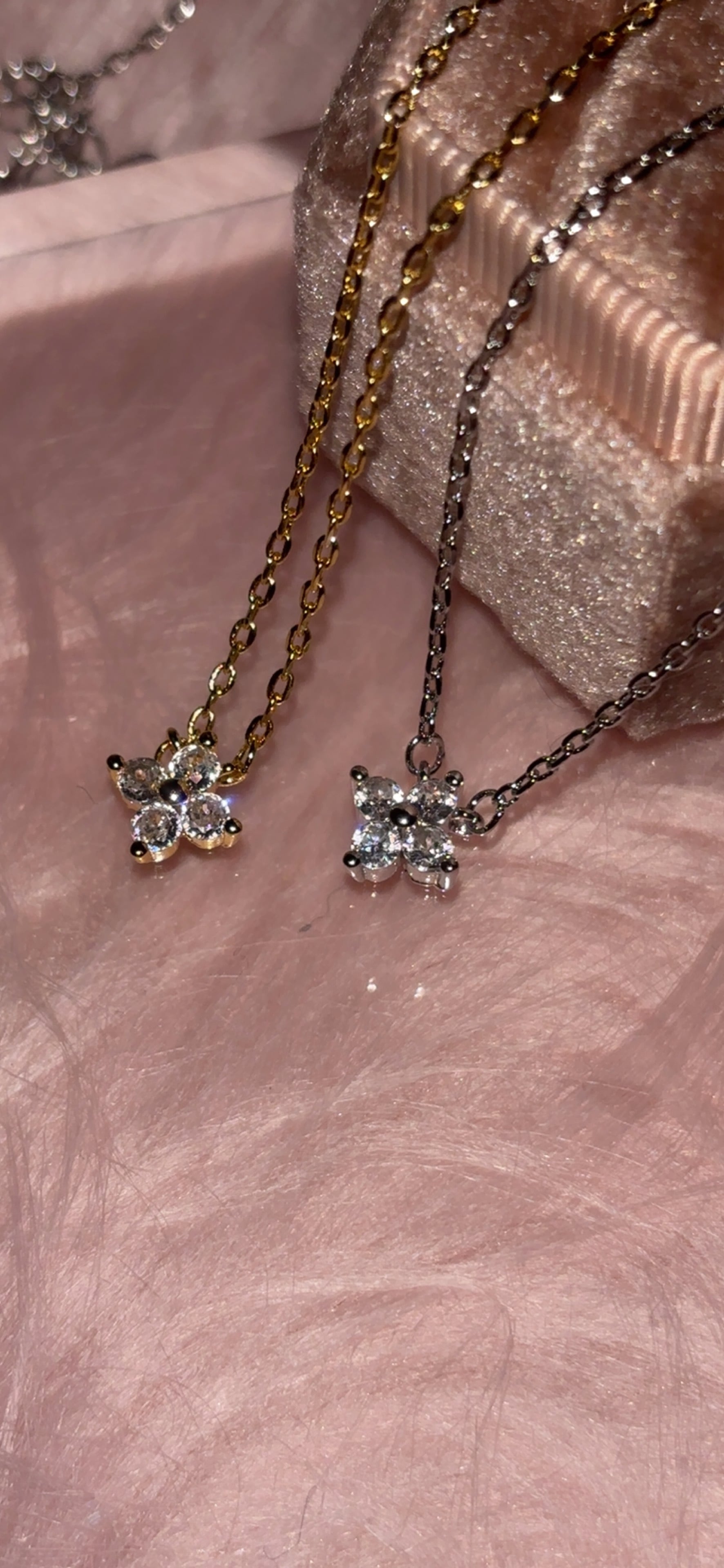 mini flower necklace | milcy（ミルシー） 大人フェミニン