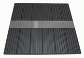 和気産業 防振ゴムA 黒 10X300X300mm BGA-05 防振 防音 洗濯機 室外機 1枚入