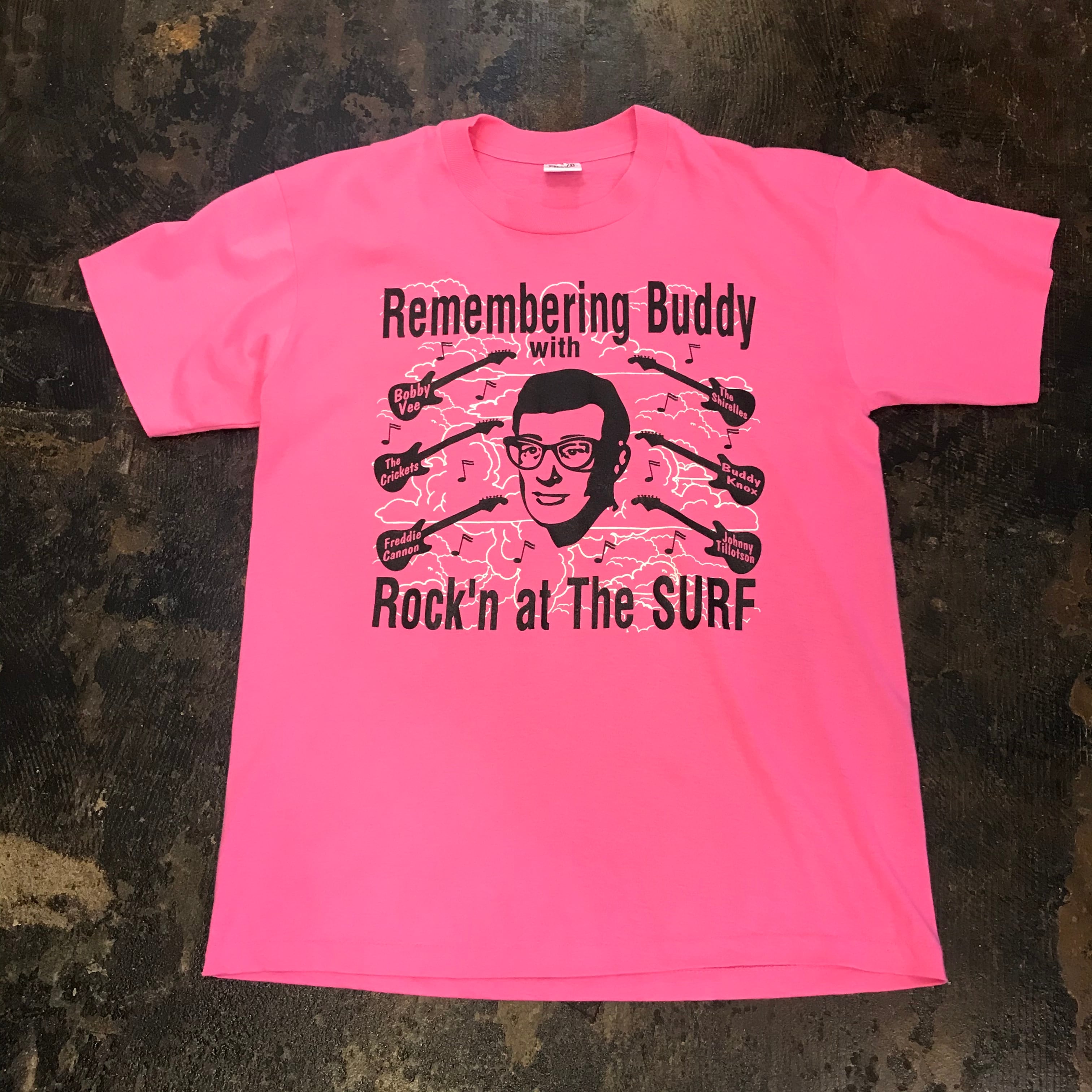 90S 1997 DEADSTOCK BUDDY holly day ビンテージ Tシャツ