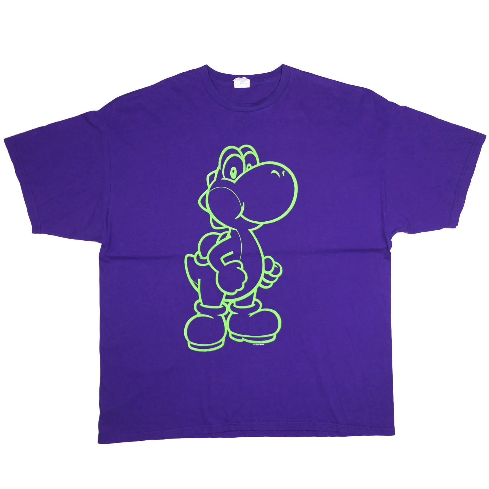 USED【2XL】Nintendo SUPER MARIO BROS. Yoshi Tee / GILDAN ©2010