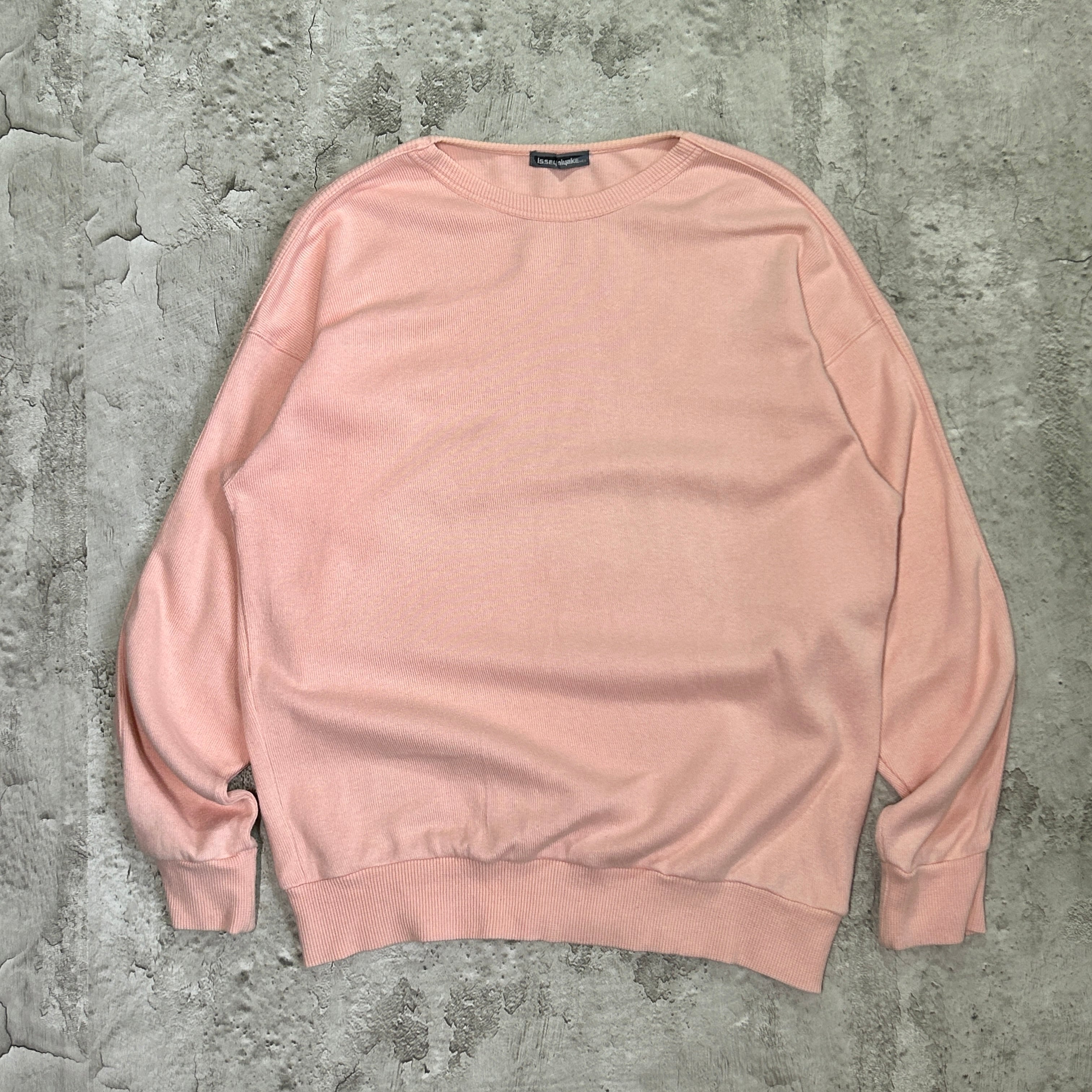 27日まで限定価格 Miyake Men 80s Back Logo Sweat 80s Issey Miyake Men Back Logo Sweat Shirt M | COMPOSITE STORE
