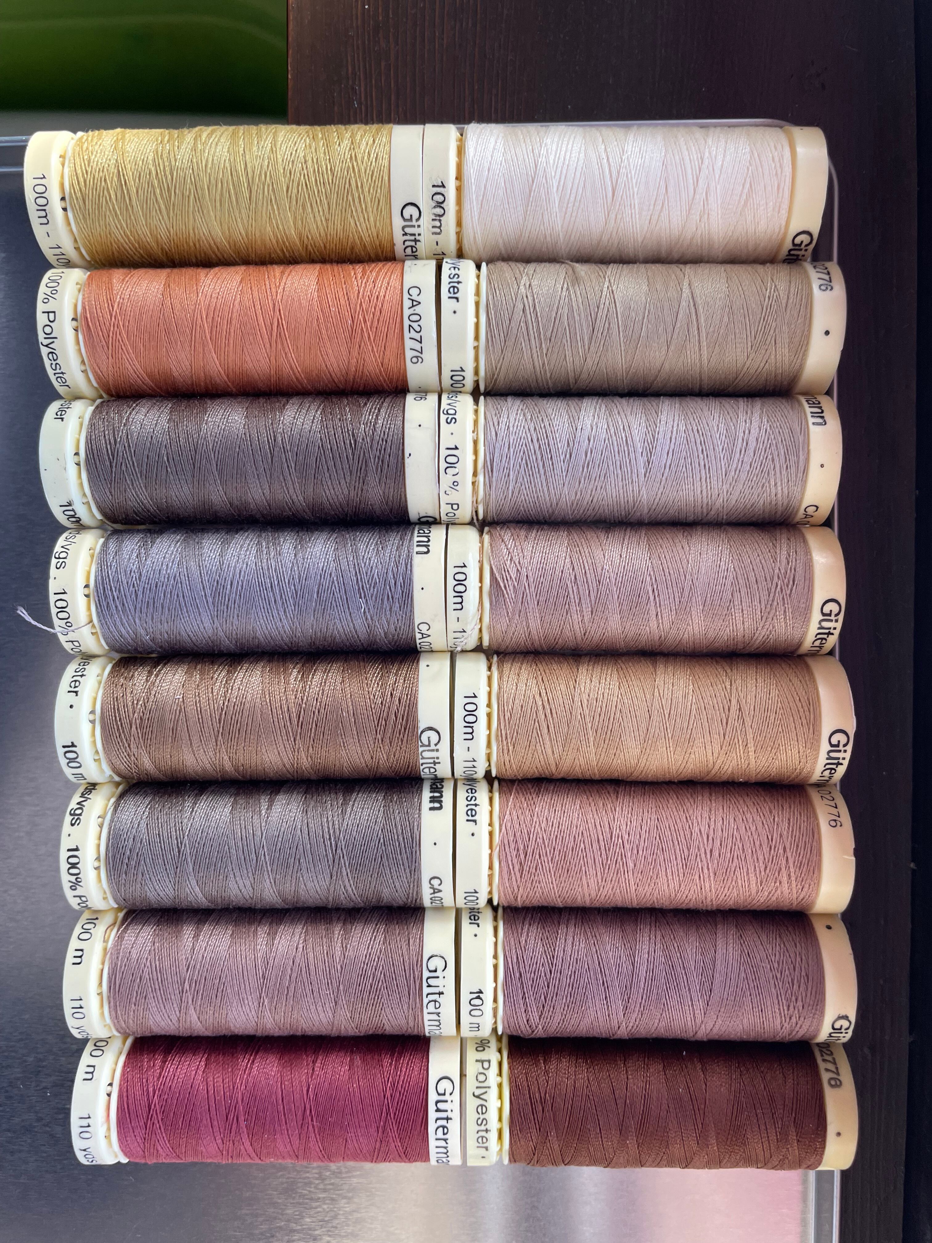 ギッターマン見本帳 ポリエステル糸 | Gutermann ＆ Sulky thread