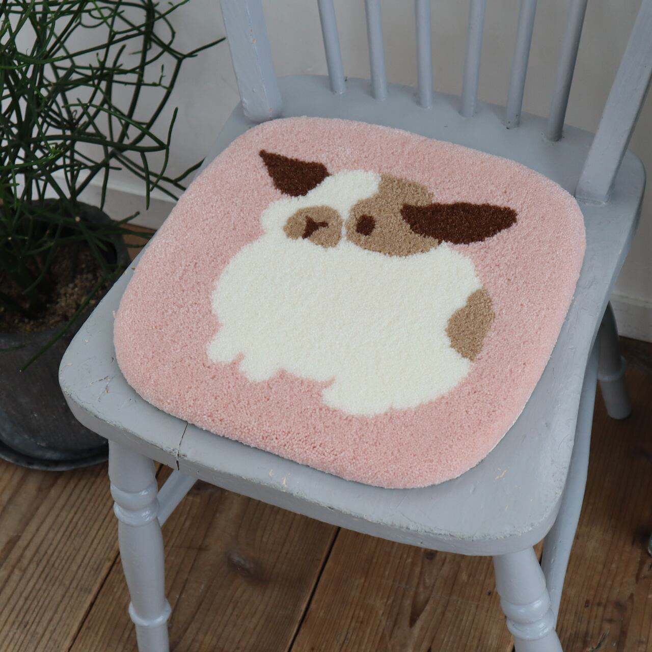 子うさぎラグ＊4月受注生産分 | fumeluca