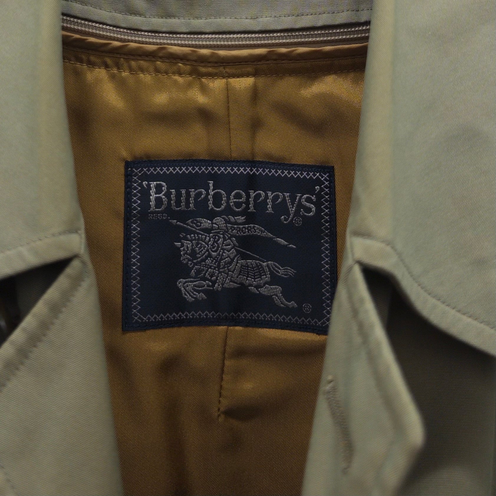 BURBERRYS】90s バーバリー 玉虫 バルマカンコート ステンカラー