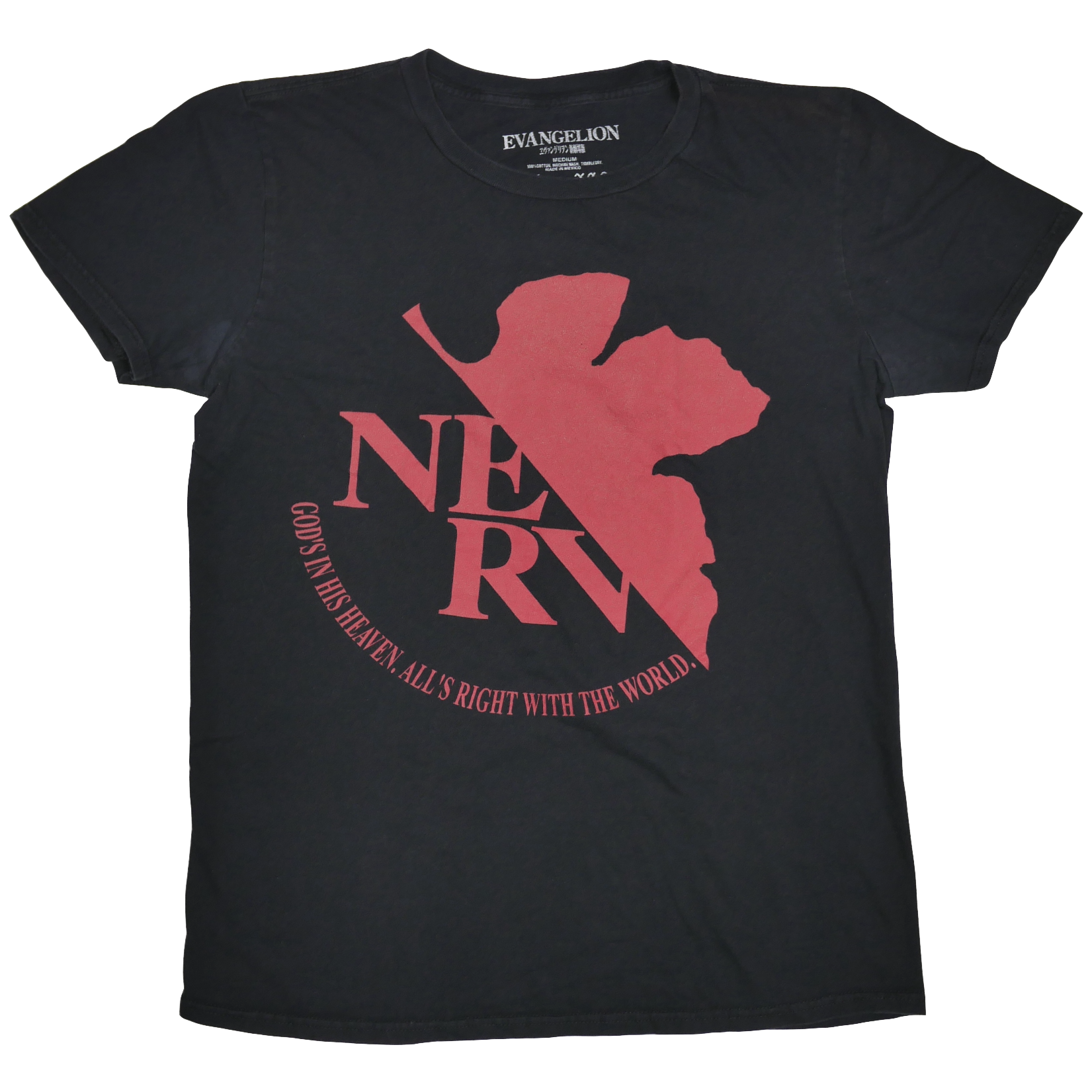USED【M】Evangelion: New Theatrical Edition / Rebuild of Evangelion エヴァンゲリオン 新劇場版 NERV Tee / ©️khara
