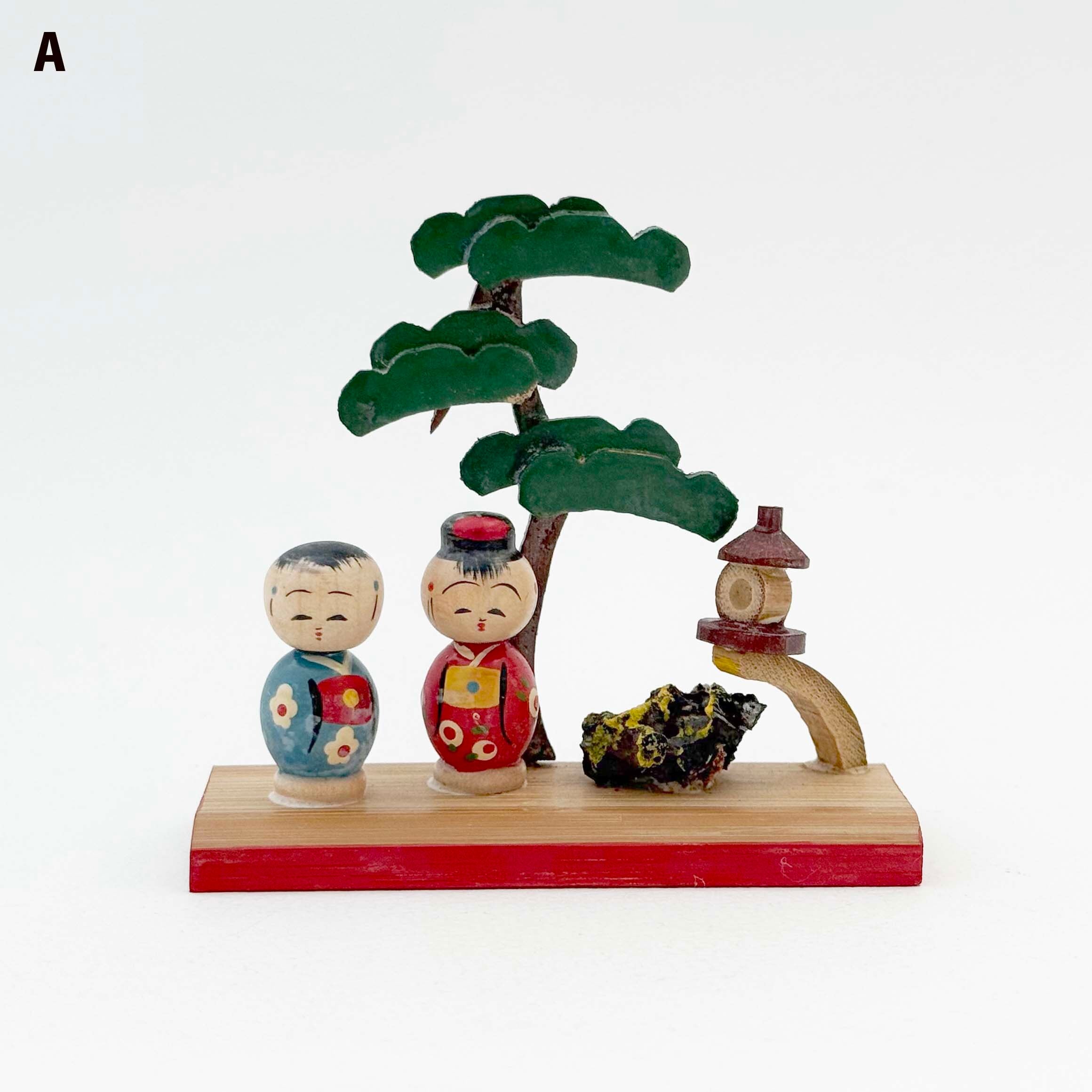 昭和30年代 ミニチュア・フィギュア (お土産定番こけし)