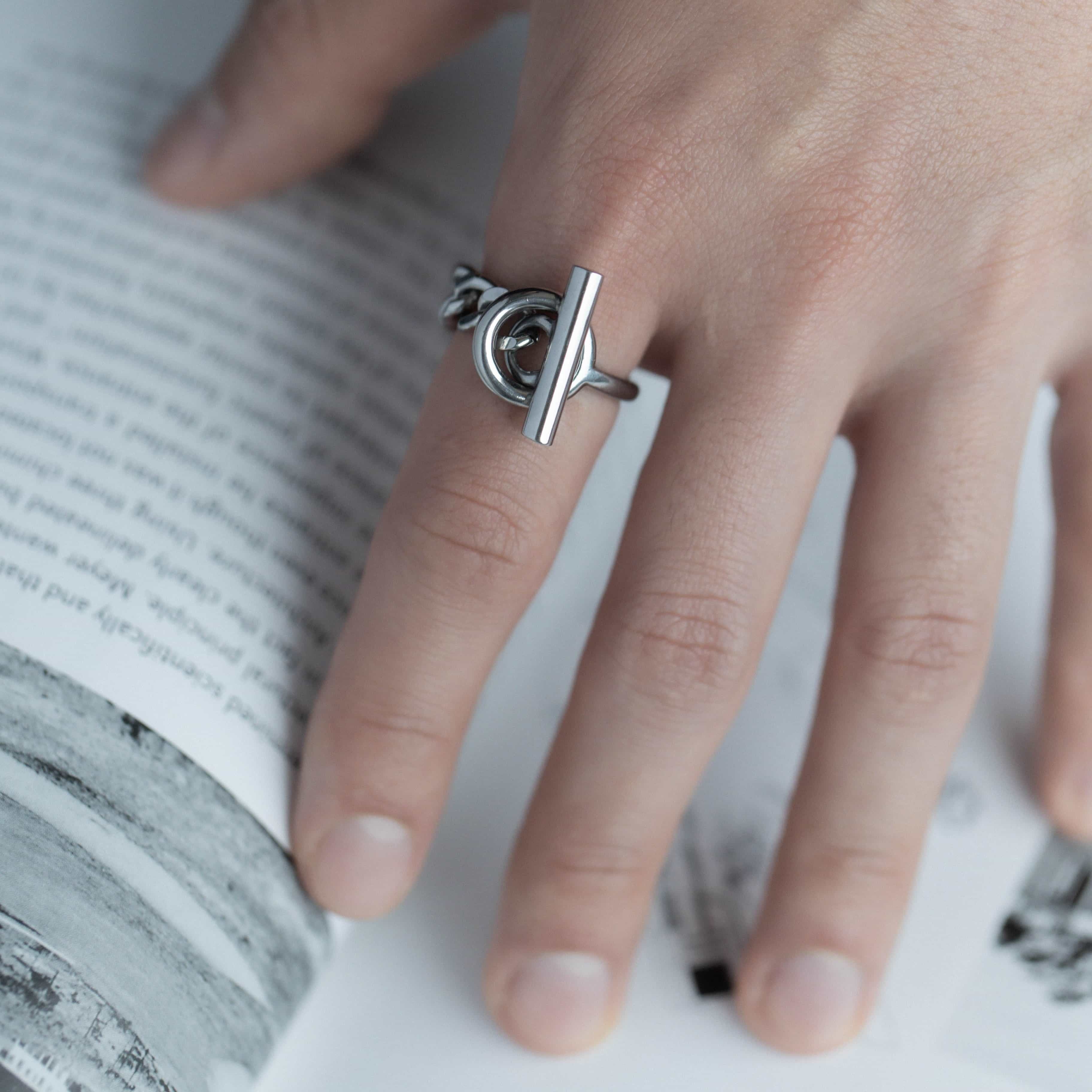 OT ring (silver) #r52 | garcia