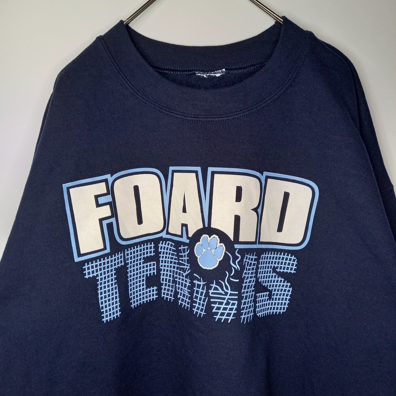 FOARD TENNIS　クルーネック　スウェット　トレーナー　カレッジプリント