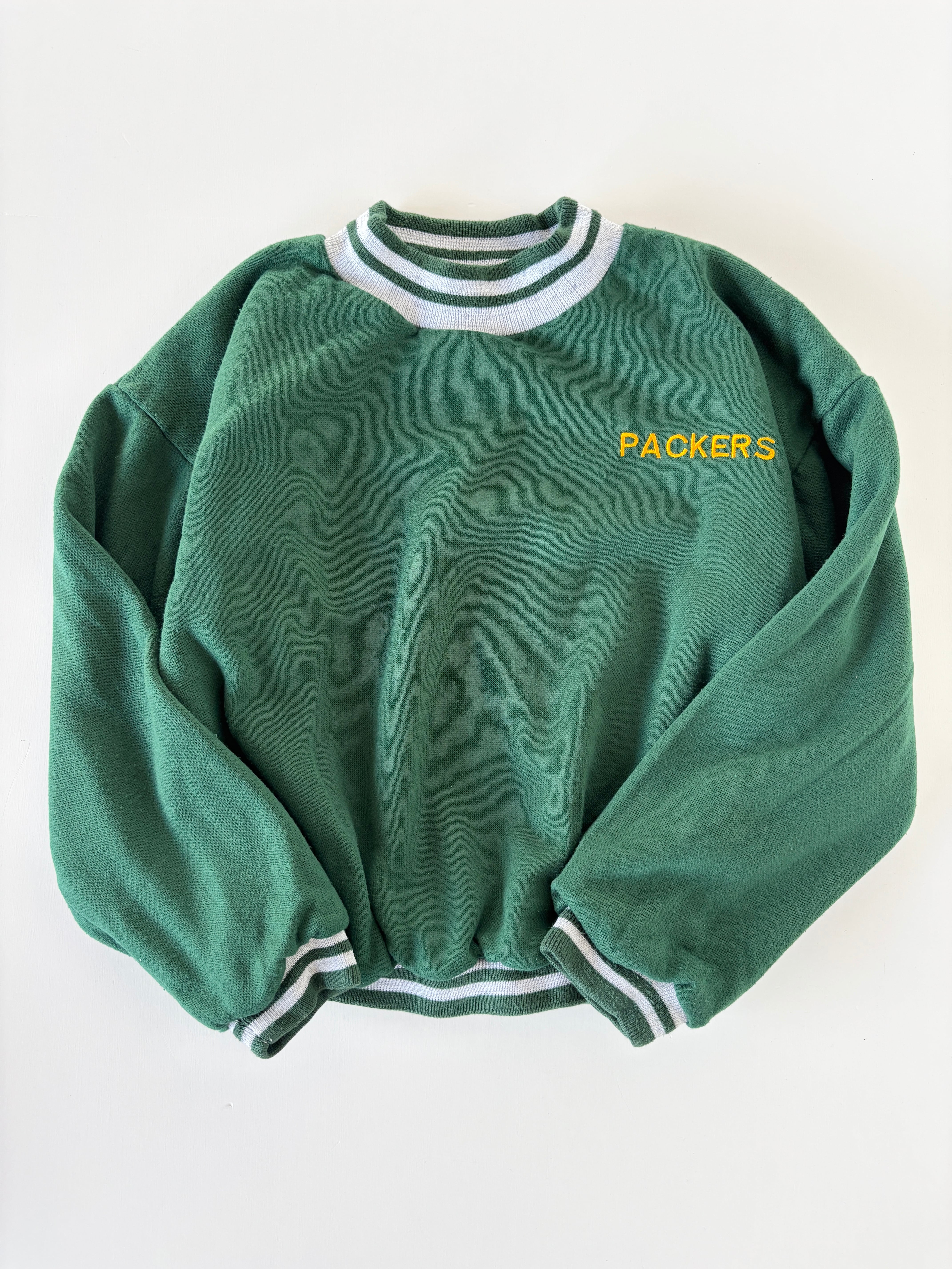 【7-9T相当・vintage】リバーシブル PACKERSスウェット