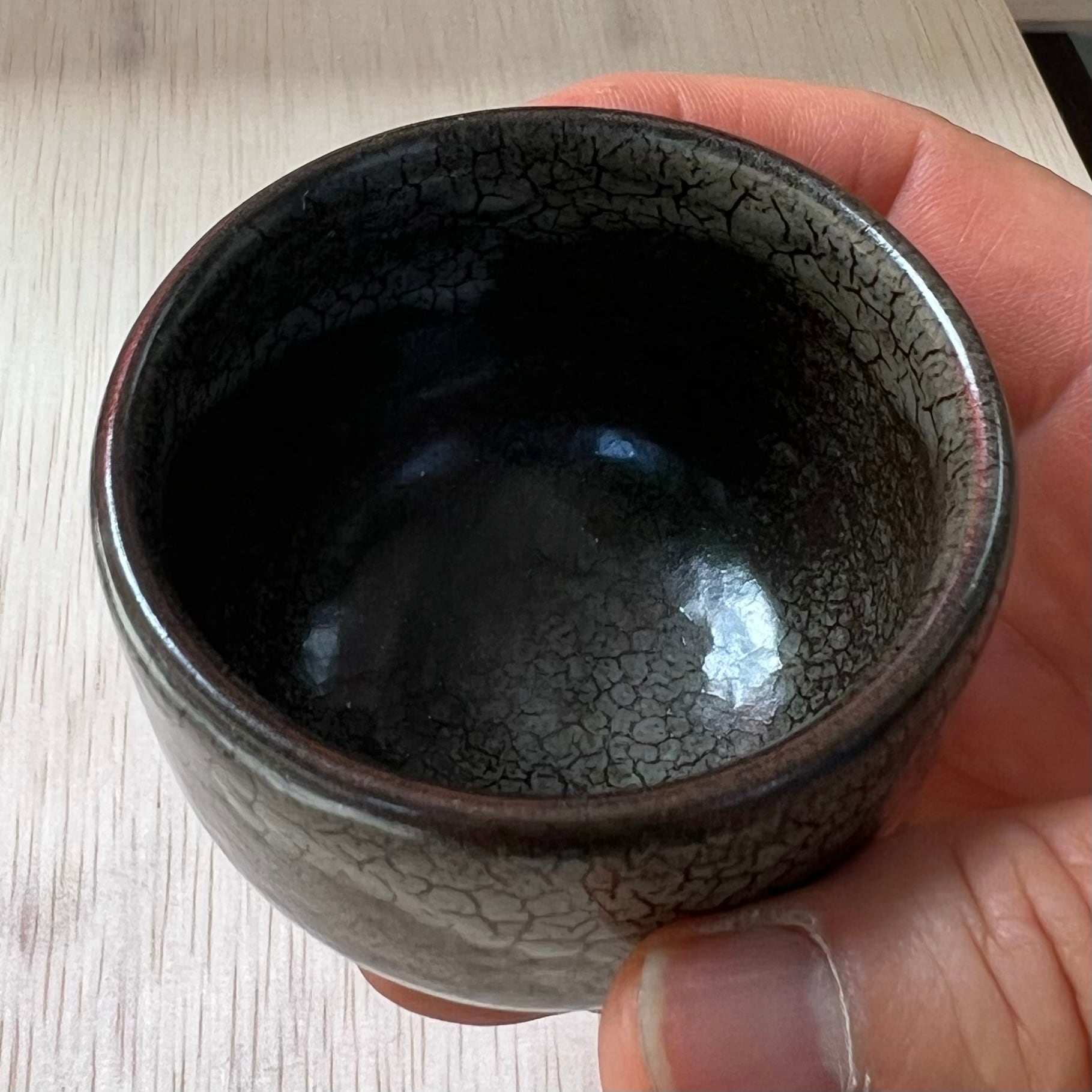 蛇蝎唐津ぐい呑③ | 唐津焼 炎向窯