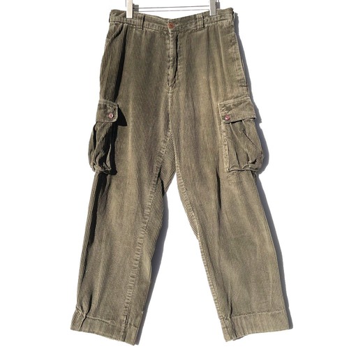 [BUGLE BOY] Vintage Corduroy Cargo Pants [1990s] Vintage Corduroy Cargo Pants W-33 L-34