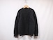 BATONER” Men’sSPREAD ARAN CREW NECK CHARCOAL”