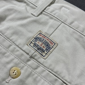 90s 初期型 USA製 Polo by Ralph Lauren POLO CHINO W38L30 古着